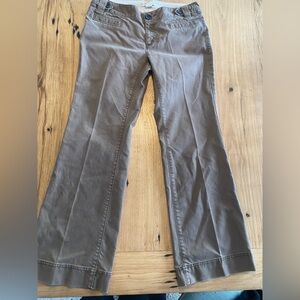 Banana Republic Brown Boot Cut Pants